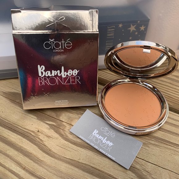 Ciate London Bamboo Bronzer Mattifying Powder Bronzer in Palm Island - Picture 1 of 5